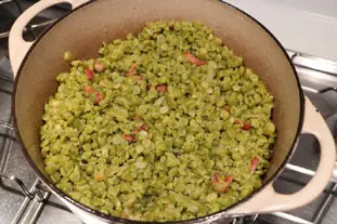 Pois cassés à la française : Étape 6