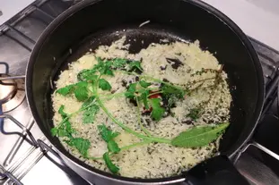 Champignons à la grecque : Étape 3