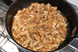 Champignons à la grecque : Étape 5