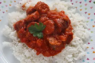 Rougail saucisses