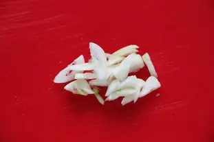 Rougail saucisses : Étape 3