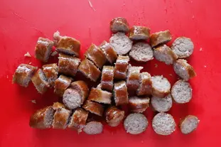 Rougail saucisses : Étape 8