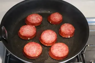 Saucisse et purée fumées : Étape 10