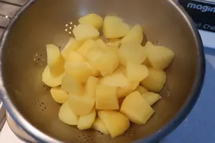 Saucisse et purée fumées : Étape 5