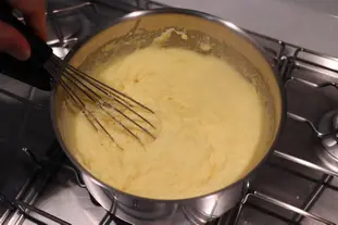 Polenta au Mont d'Or : Étape 1