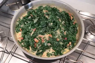 Epinards "Comme à Langres" : Étape 6