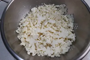 Crémeux de chou fleur au saumon fumé : Étape 1