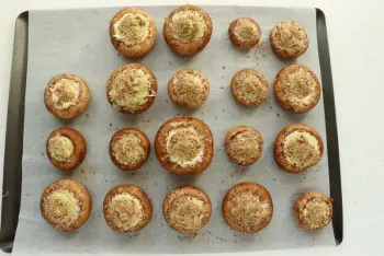 Champignons en escargots : Étape 8