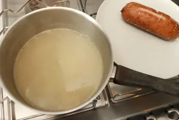 Polenta "Comme à Morteau" : Étape 4
