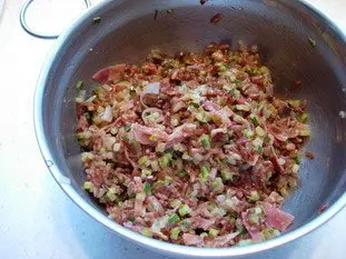 Pannequets au riz rouge : Étape 8