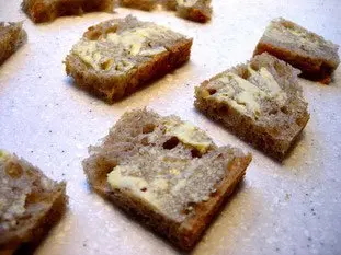 Oeufs brouillés, pain toasté et épinards frais : Étape 2