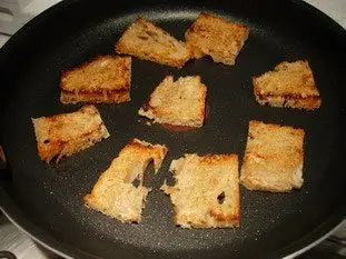 Oeufs brouillés, pain toasté et épinards frais : Étape 3