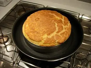 Omelette soufflée au fromage : Étape 13