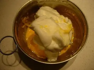 Omelette soufflée au fromage : Étape 5