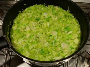 Rouleaux croustillants au poulet et poireaux : Étape 3