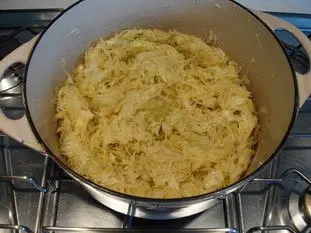 Choucroute express : Étape 7