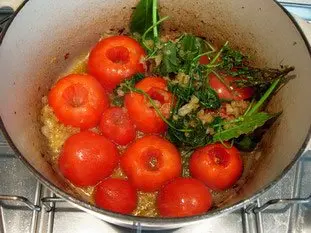 Ratatouille confite : Étape 11