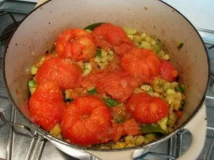 Ratatouille confite : Étape 15