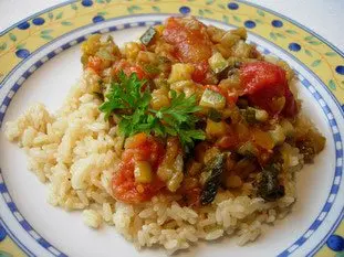 Ratatouille confite : Étape 16