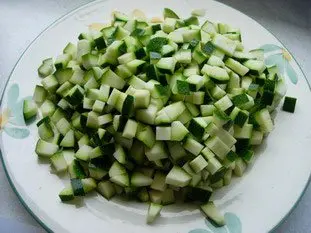 Ratatouille confite : Étape 2