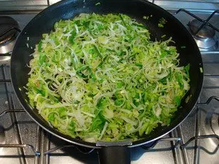 Cake aux poireaux et au thon : Étape 3