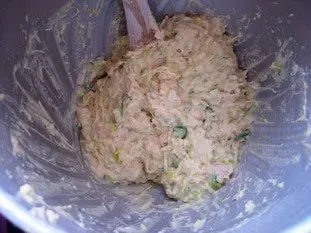 Cake aux poireaux et au thon : Étape 5