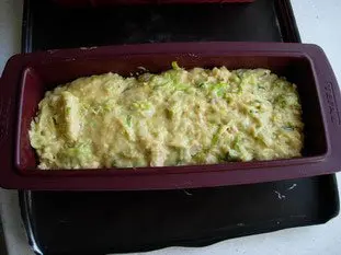 Cake aux poireaux et au thon : Étape 6