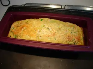 Cake aux poireaux et au thon : Étape 7