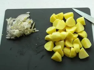 Choucroute de la mer : Étape 1