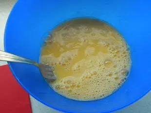 Omelette aux asperges vertes : Étape 3