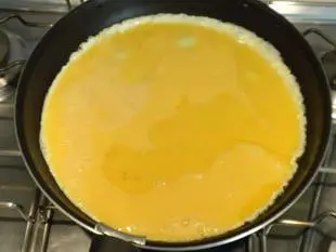 Omelette aux asperges vertes : Étape 4