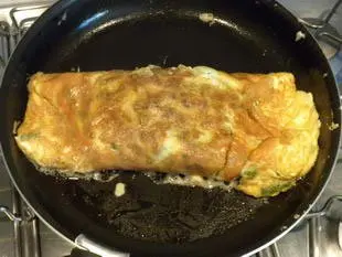Omelette aux asperges vertes : Étape 7
