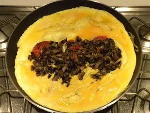 Omelette aux tomates : Étape 11