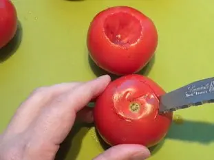 Oeufs aux tomates : Étape 1