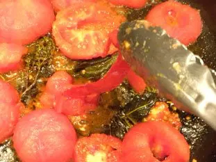 Oeufs aux tomates : Étape 6
