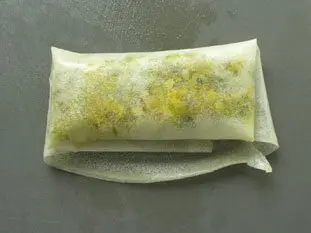 Brick aux champignons et poulet : Étape 9