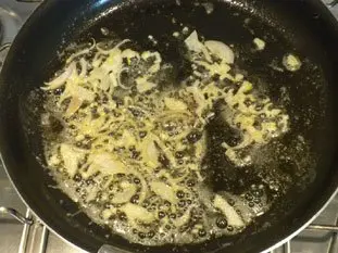 Brick aux champignons et poulet : Étape 3