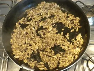 Brick aux champignons et poulet : Étape 4