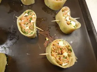 Croustillants de saumon fumé aux herbes : Étape 14