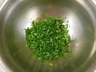 Croustillants de saumon fumé aux herbes : Étape 3