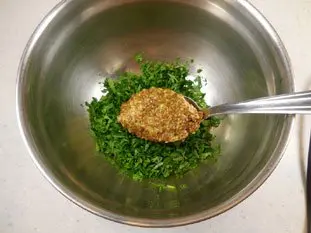 Croustillants de saumon fumé aux herbes : Étape 4