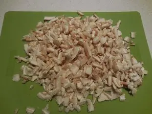 Galettes aux champignons : Étape 1