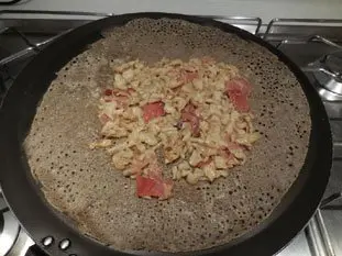 Galettes aux champignons : Étape 10