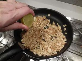 Galettes aux champignons : Étape 6