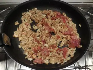 Galettes aux champignons : Étape 7