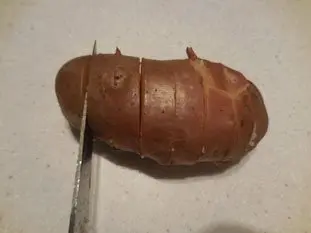 Pommes de terre en portefeuille : Étape 5