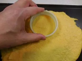 Polenta aux épinards et oeuf mollet : Étape 3