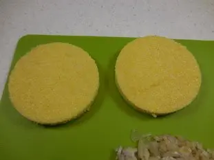 Polenta aux épinards et oeuf mollet : Étape 4