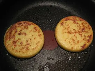 Polenta aux épinards et oeuf mollet : Étape 5
