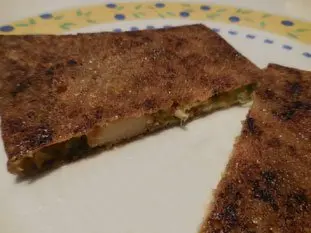 Galettes Saint-Jacques et poireaux